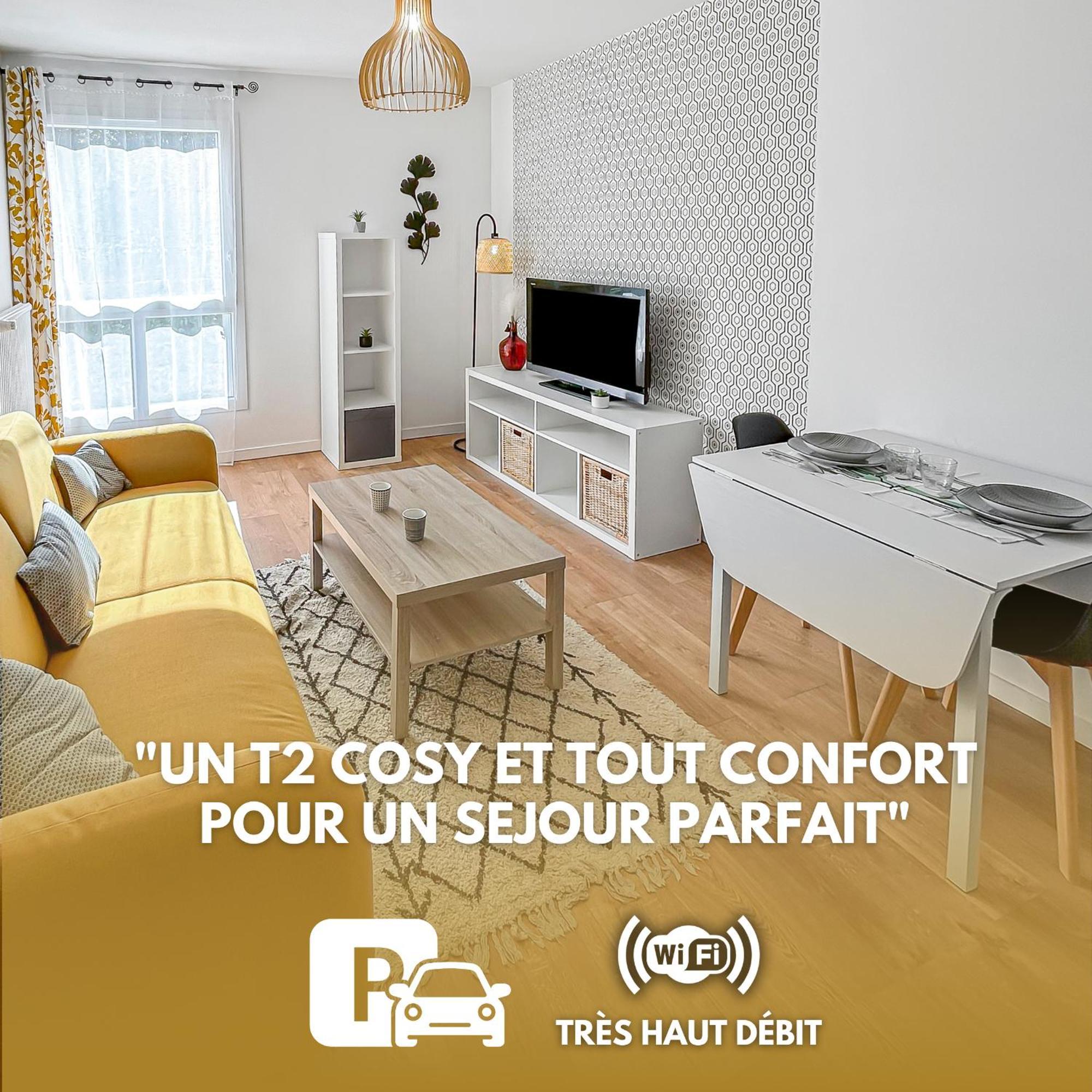 Appartement Lumineux, Wi-Fi Et Parking Prive Niort Kültér fotó
